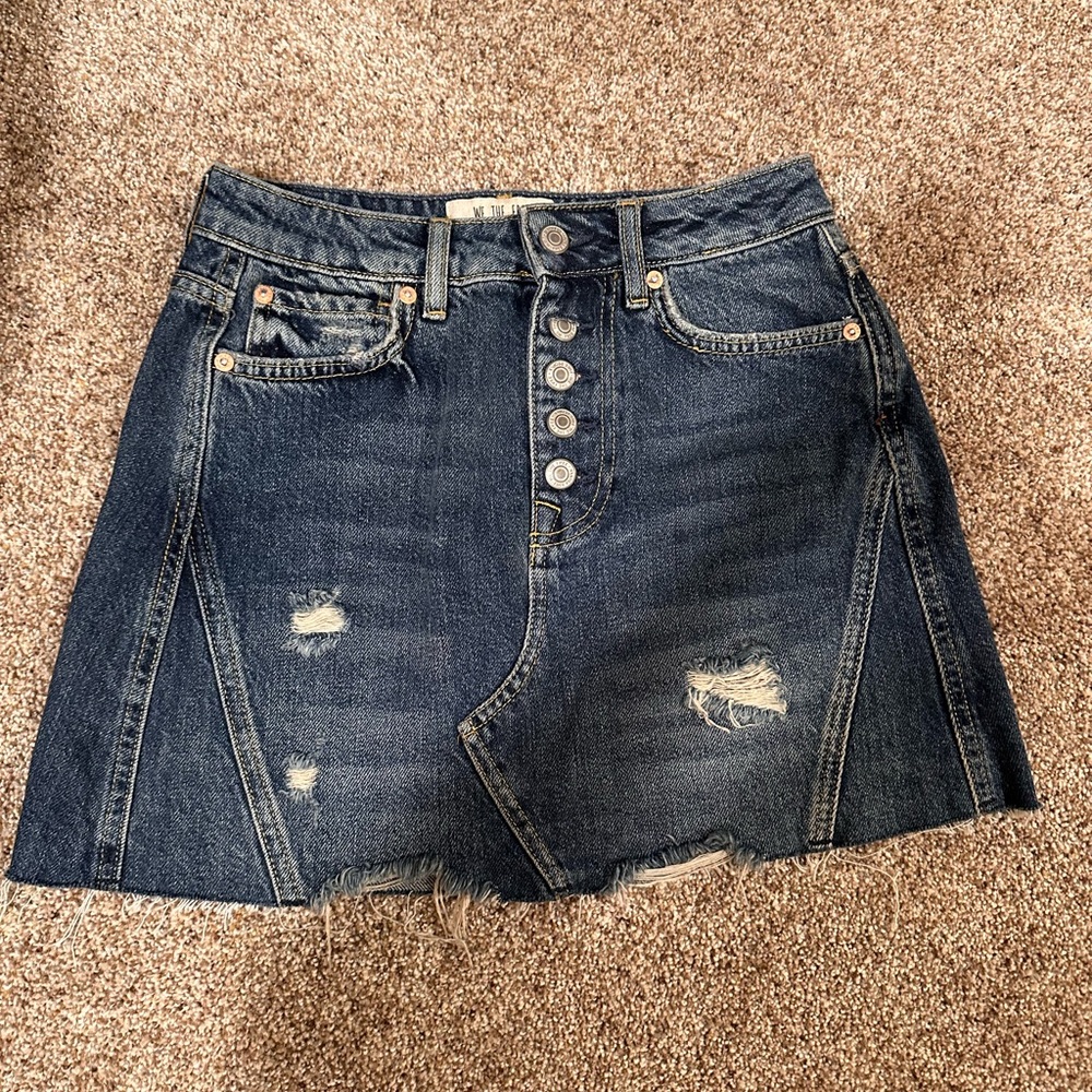 Denim skirt